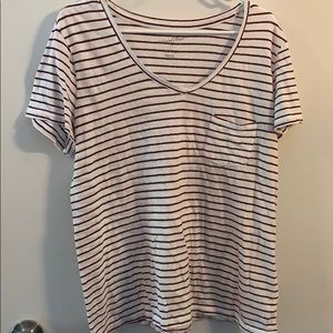 🟢 5/$20 Striped Pocket Tee